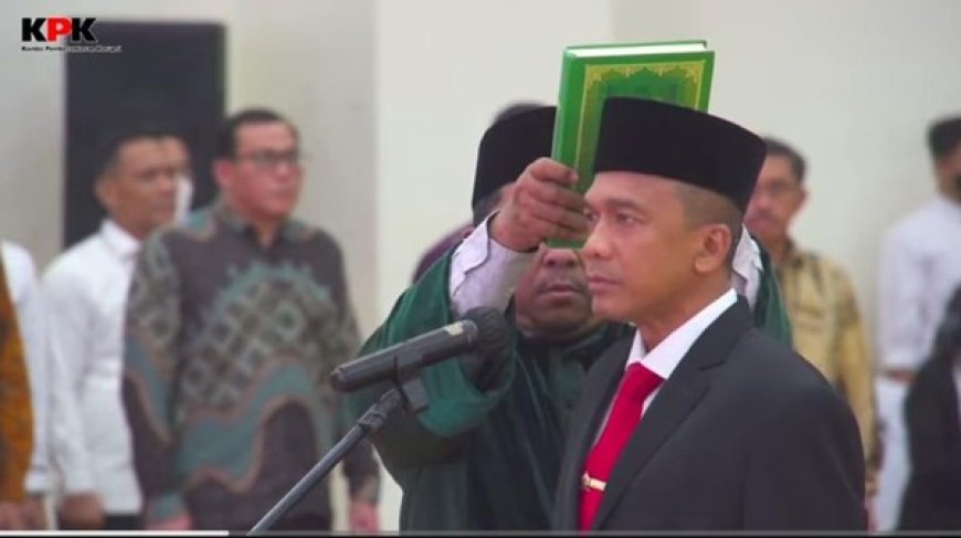 Firli Bahuri Lantik Irjen Rudi Setiawan Jadi Deputi Penindakan KPK