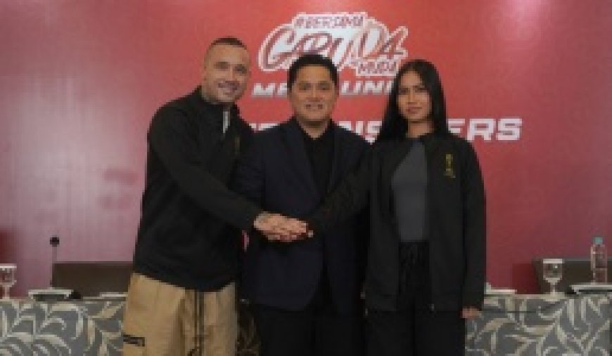 Radja Nainggolan dan Sabreena Dressler Ditunjuk Sebagai Duta Promosi Piala Dunia U-17