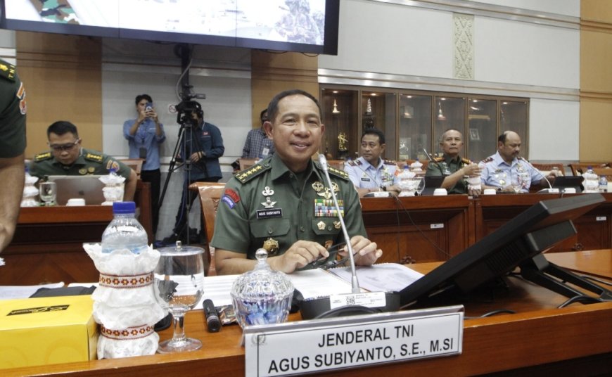 Paripurna DPR 21 November, Pengesahan Agus Subiyanto Sebagai Panglima TNI