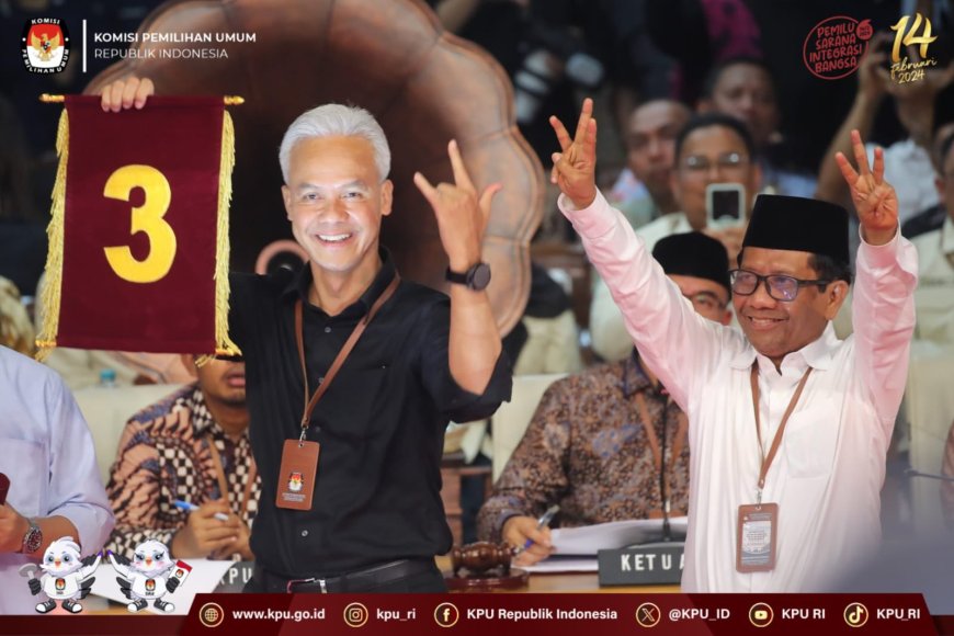 Ganjar Pranowo di KPU: Kita Sedang Disuguhkan Drakor yang Sangat Menarik