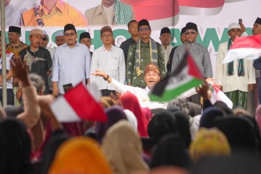 Shalawat Dan Istigosah Bareng IKAMA Mahfud Didoakan Jadi Pemimpin Indonesia