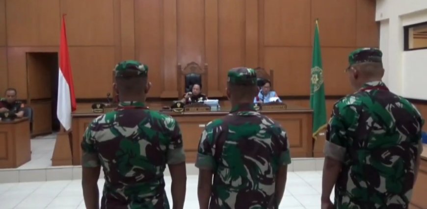 3 Oknum TNI Pembunuh Imam Masykur Dituntut Hukuman Mati dan Dipecat dari TNI