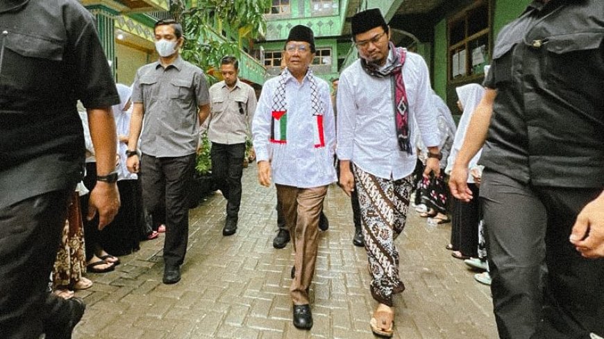 Halaqah Kebangsaan Di Ponpes Malnu, Menes Mahfud Bicara Peran Pesantren Dalam Membangun Bangsa