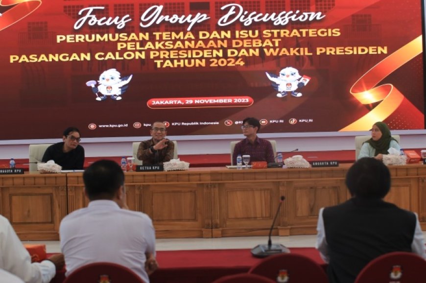 KPU Siap Gelar Debat Capres 3 Kali dan Cawapres 2 Kali