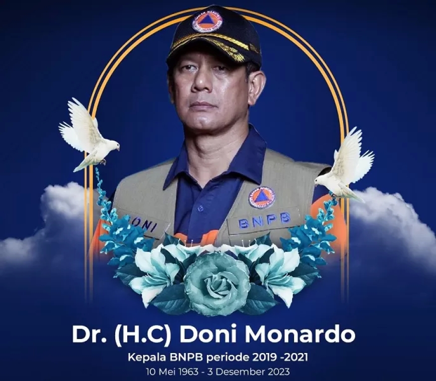 Mantan Kepala BNPB Letjen TNI (Purn) Doni Monardo  Dimakamkan Hari Ini di TMP Kalibata