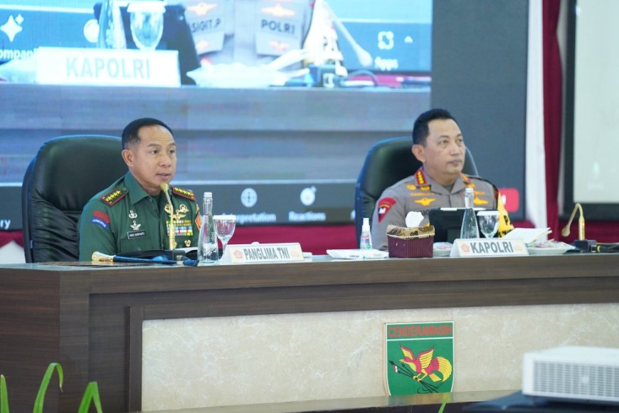 Panglima TNI Tekankan Pentingnya Integratif TNI-Polri Dalam Penyelesaian Masalah Papua