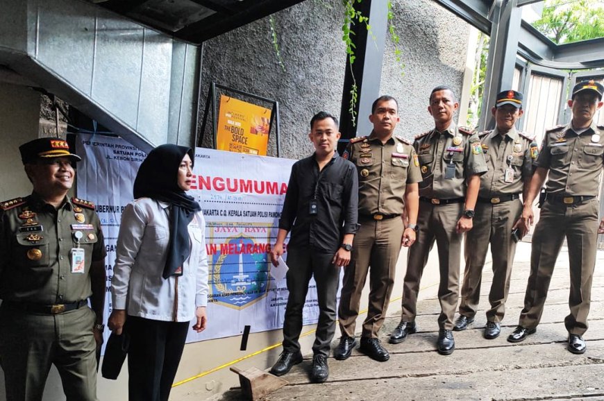 Satpol PP Provinsi DKI Jakarta Resmi Tutup Club Kode Jakarta terkait Penyalahgunaan Narkoba