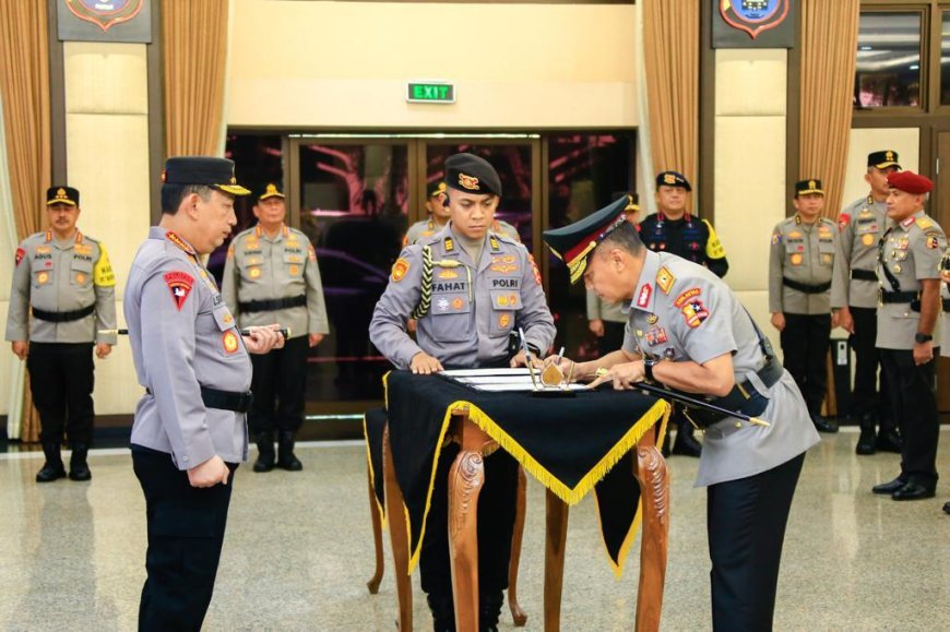 Kapolri Lantik Brigjen Pol Aan Suhanan Jadi Kakorlantas Polri