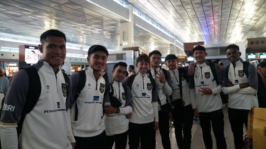 Tim U-20 Indonesia Terbang ke Qatar