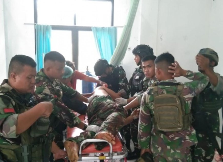 Kelompok Separatis Teroris  Papua Serang Pos Pamtas TNI di Papua, Satu Prajurit TNI Gugur