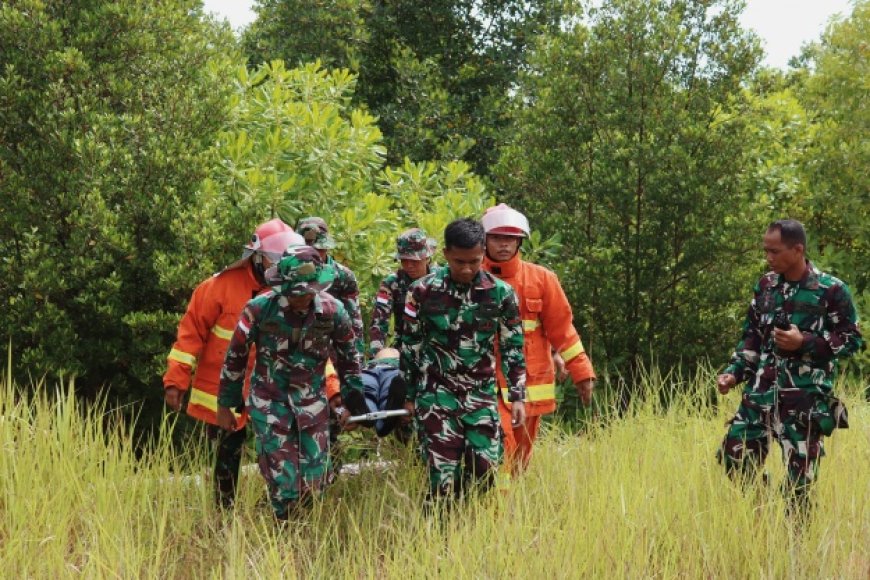 Pesawat Terbakar, Reaksi Cepat Prajurit Lanud Raden Sadjad Selamatkan Penumpang