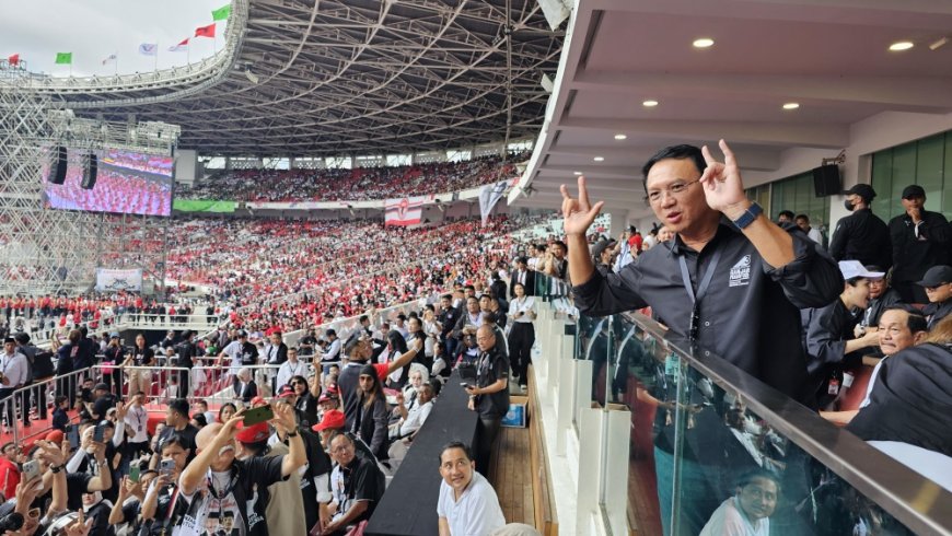 Hadiri Konser Salam Metal di GBK, Ahok Sebut Ganjar Layak Diperjuangkan Jadi Presiden