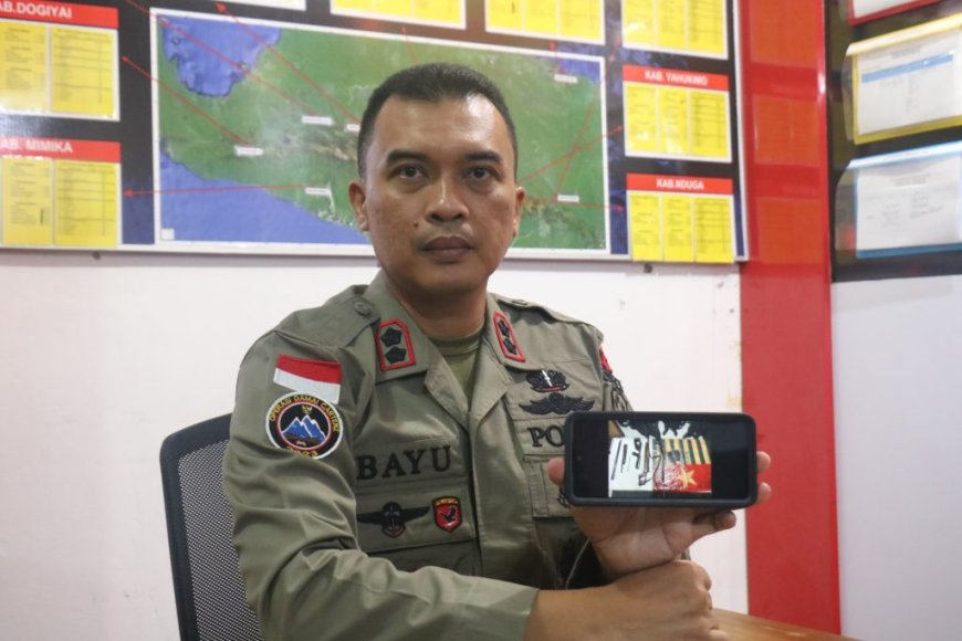 KKB Ilaga Bakar Puskesmas, 1 Tewas dan 2 Ditangkap oleh Satgas TNI-Polri