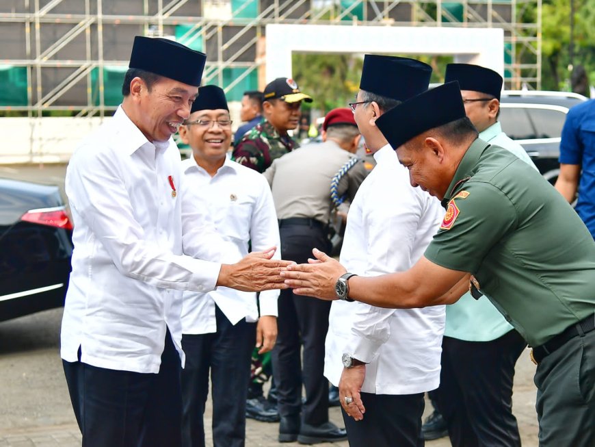 Panglima TNI Dampingi Presiden Joko Widodo Hadiri Harlah Ke-90 GP Ansor