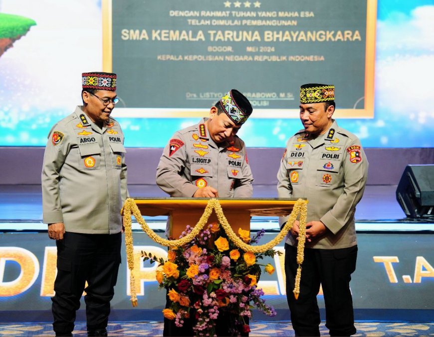 Cari Bibit Atlet Berprestasi, Kapolri Resmikan Komite Olahraga Polri 