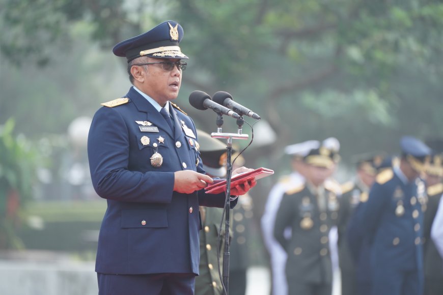 Mabes TNI Gelar Upacara Hari Lahir Pancasila