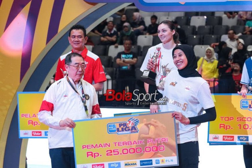 Jakarta BIN Juara Proliga, Megawati Sabet MVP