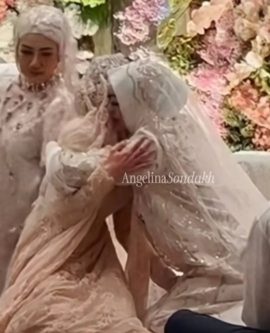 Tangis Haru Angelina Sondakh di Acara Jelang Pernikahah Aaliyah-Thariq