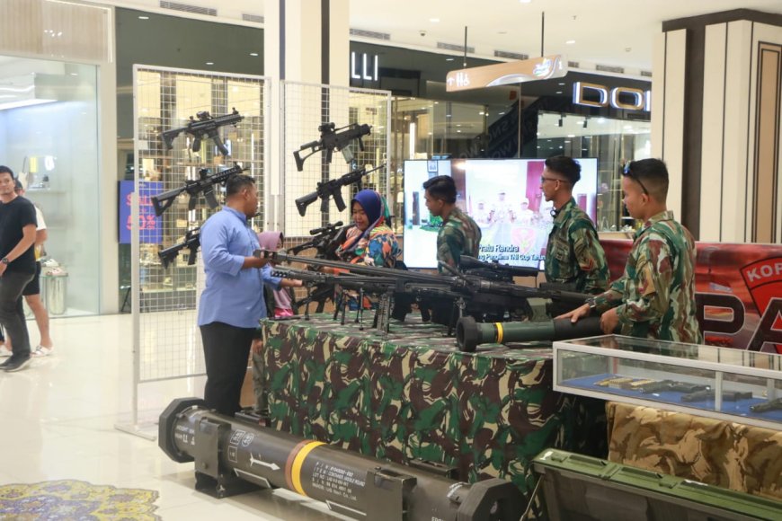 Lanud Sultan Hasanuddin Gelar Pameran Alutsista di Trans Studio Mall Makassar