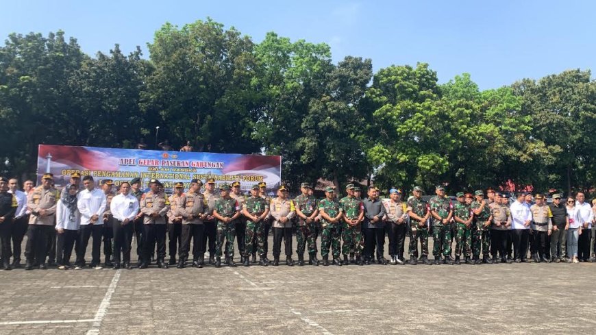 9.030 Personel TNI-Polri Diturunkan Untuk Pengamanan Paus Fransiskus