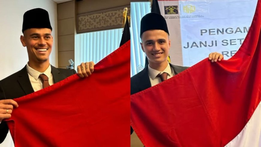 Diambil Sumpah di Belgia, Mees Hilgers dan Eliano Reijnders Jadi WNI